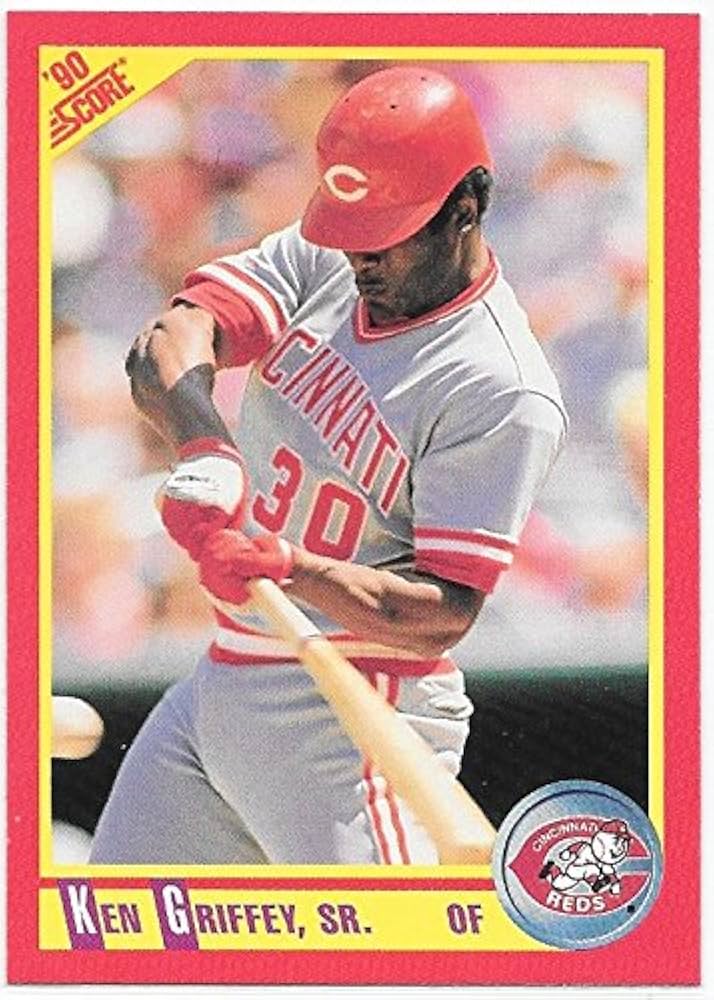 Amazon.com : Ken Griffey Sr. 1990 Score Cincinnati Reds Card